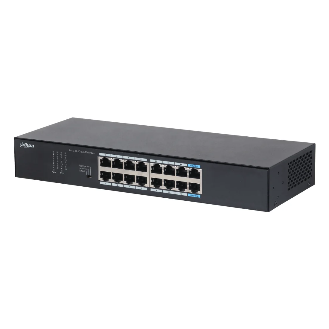 Коммутатор Dahua DH-S3016-16GT — фото 2