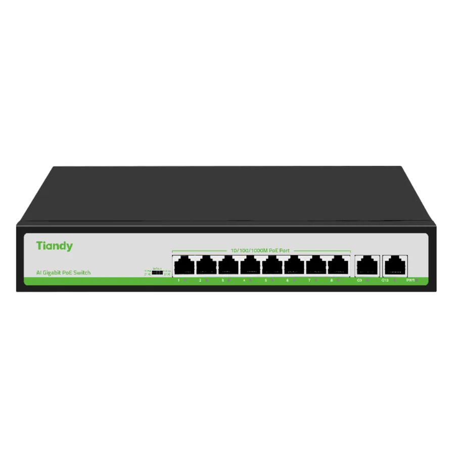 PoE-коммутатор 8 портов · TC-P3S010 (G/0820/AT/110)