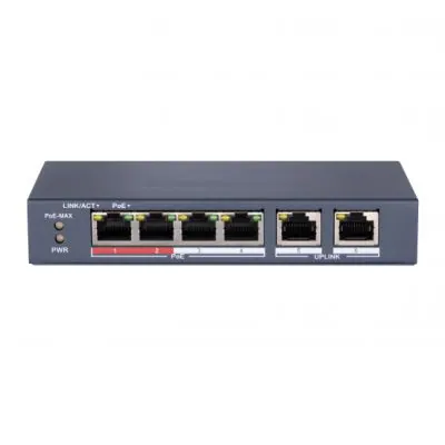 PoE-коммутатор 35 Вт · DS-S604P