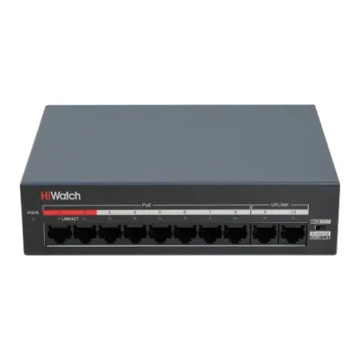 PoE-коммутатор 10 портов, 60 Вт · DS-S0110-MP