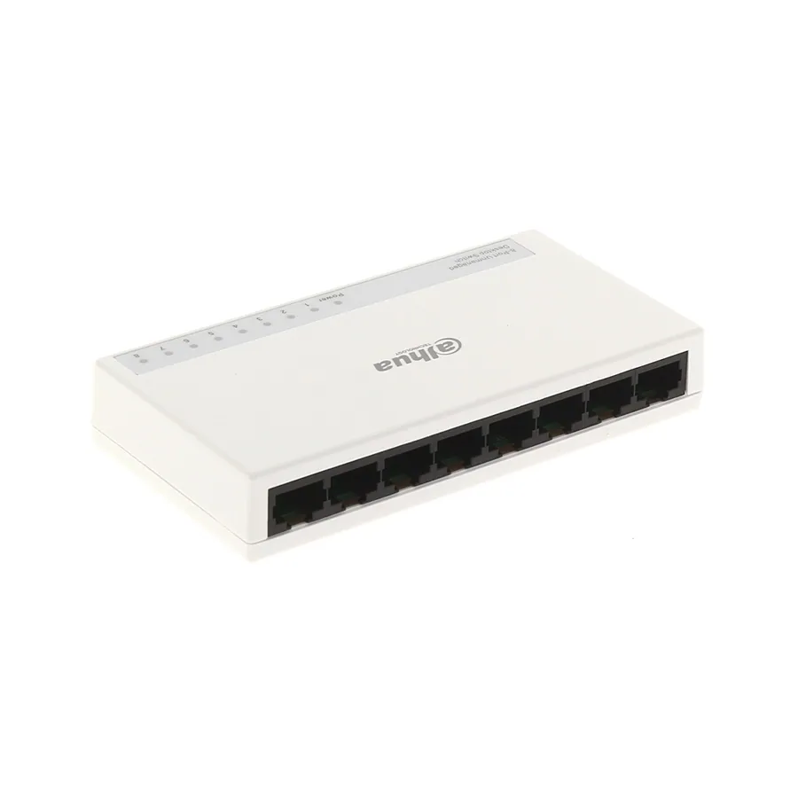 Коммутатор 8 портов · DH-PFS3008-8ET-L